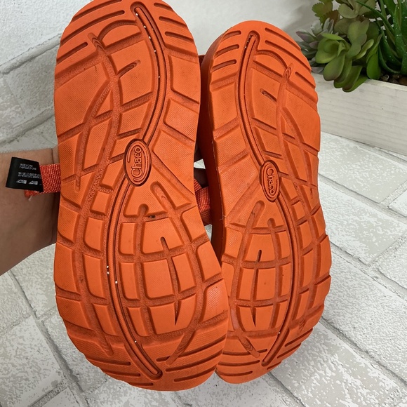 Chaco Women's Orange Sandals - Picture 3 of 4